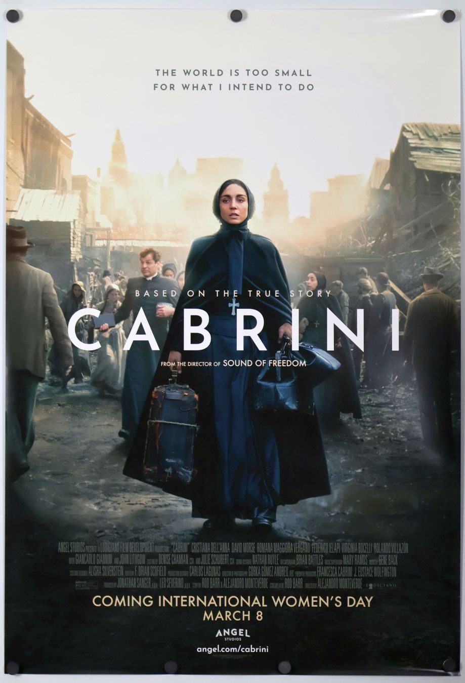 Cabrini (2024) original theatrical movie poster - Final
