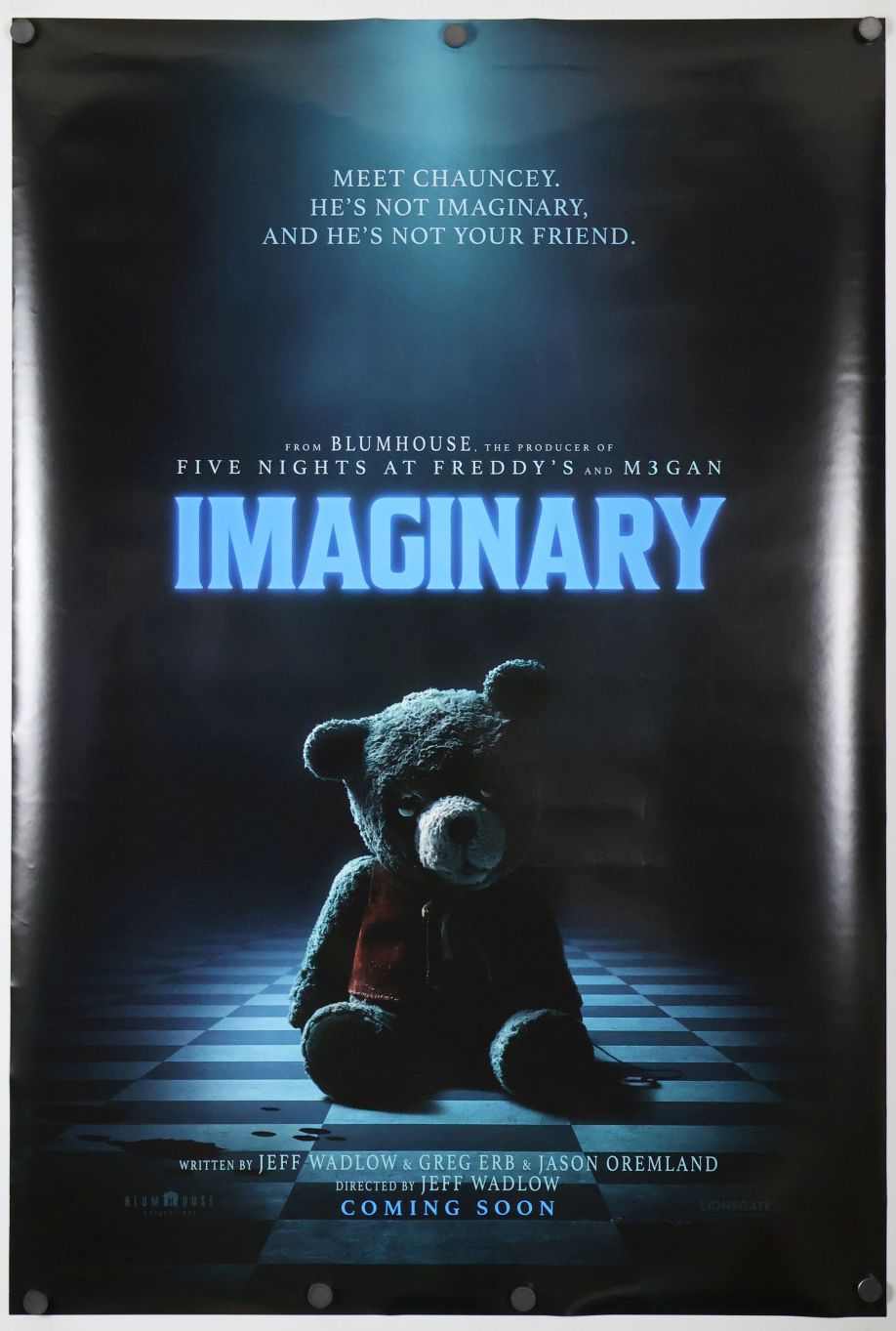 Imaginary (2024) original theatrical movie poster - Advance