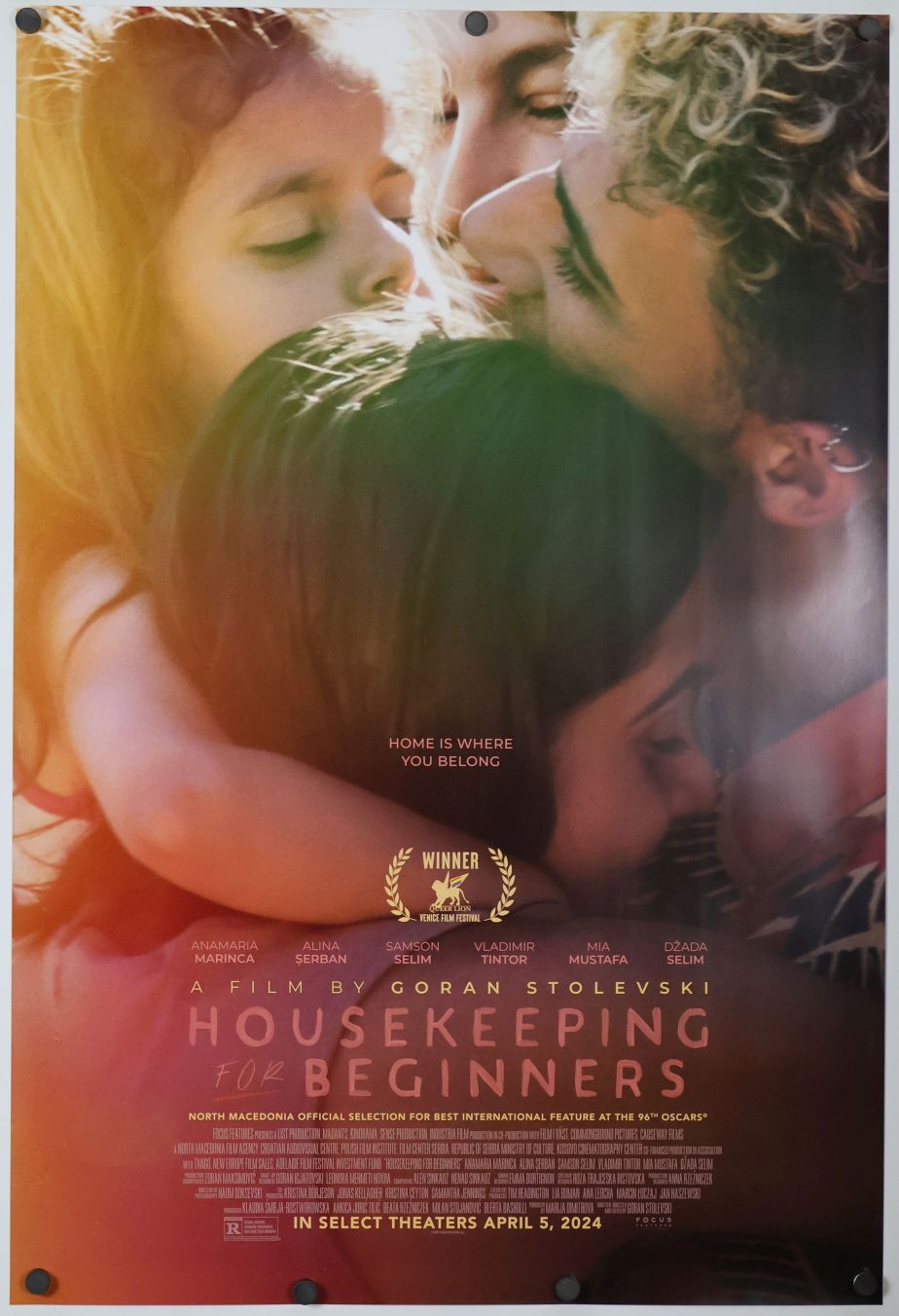 Housekeeping for Beginners (2024) original theatrical movie poster - Final