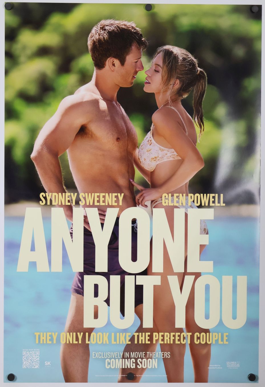 Anyone But You (2023) original theatrical movie poster - Final