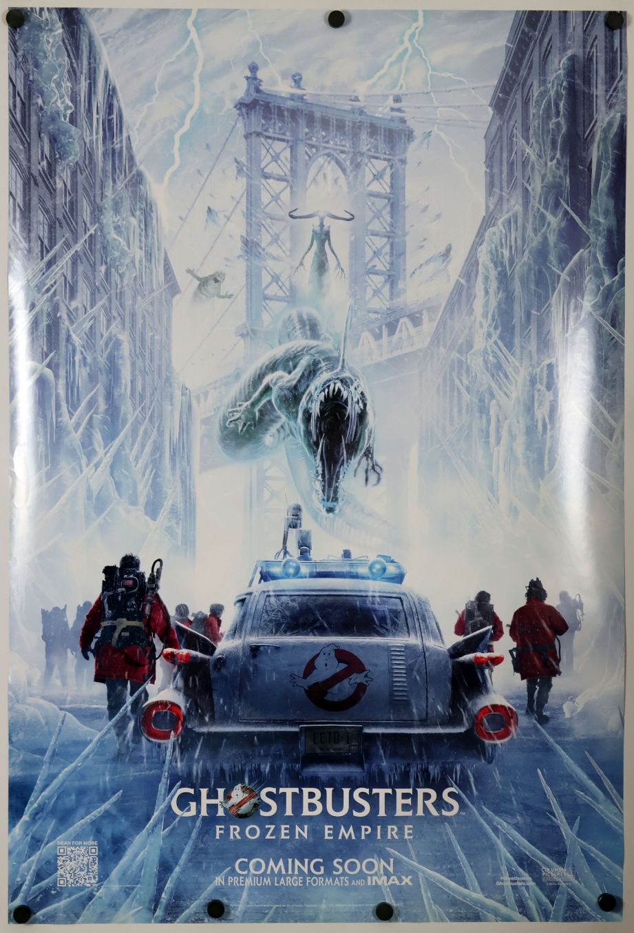 Ghostbusters Sequel (2024) original theatrical movie poster - Advance Style B