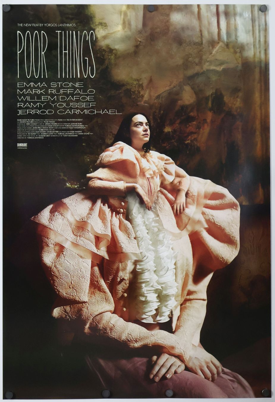 Poor Things (2023) original theatrical movie poster - International Style B