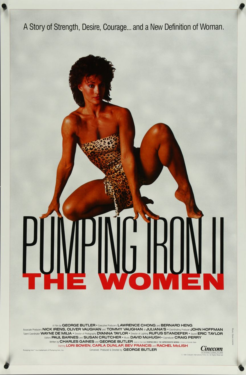 Pumping Iron II: The Women (1985) original theatrical movie poster - Final