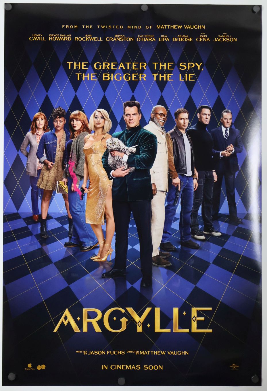 Argylle (2024) original theatrical movie poster - International Final