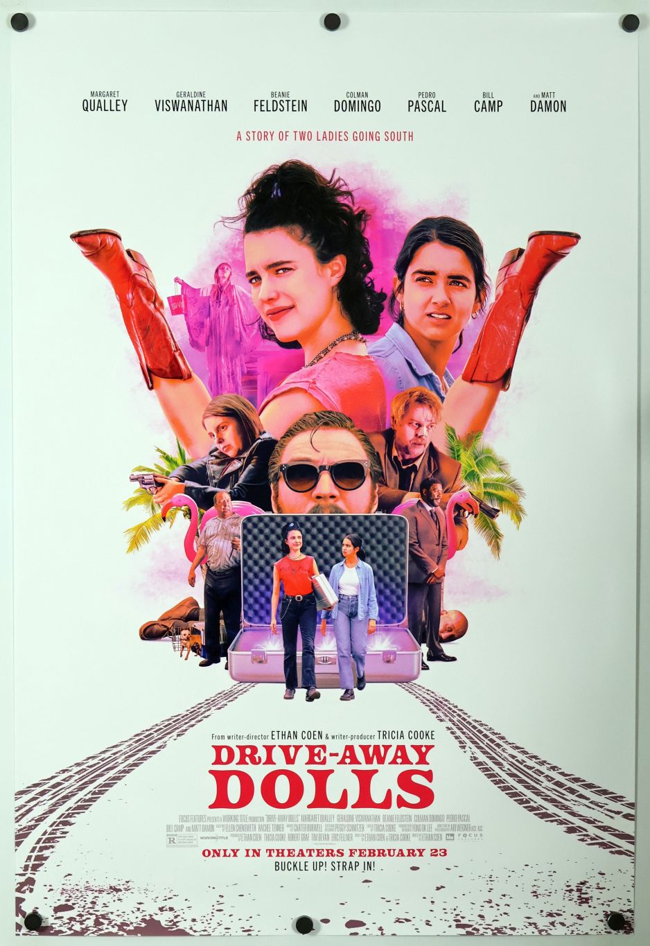 Drive-Away Dolls (2024) original theatrical movie poster - Style C