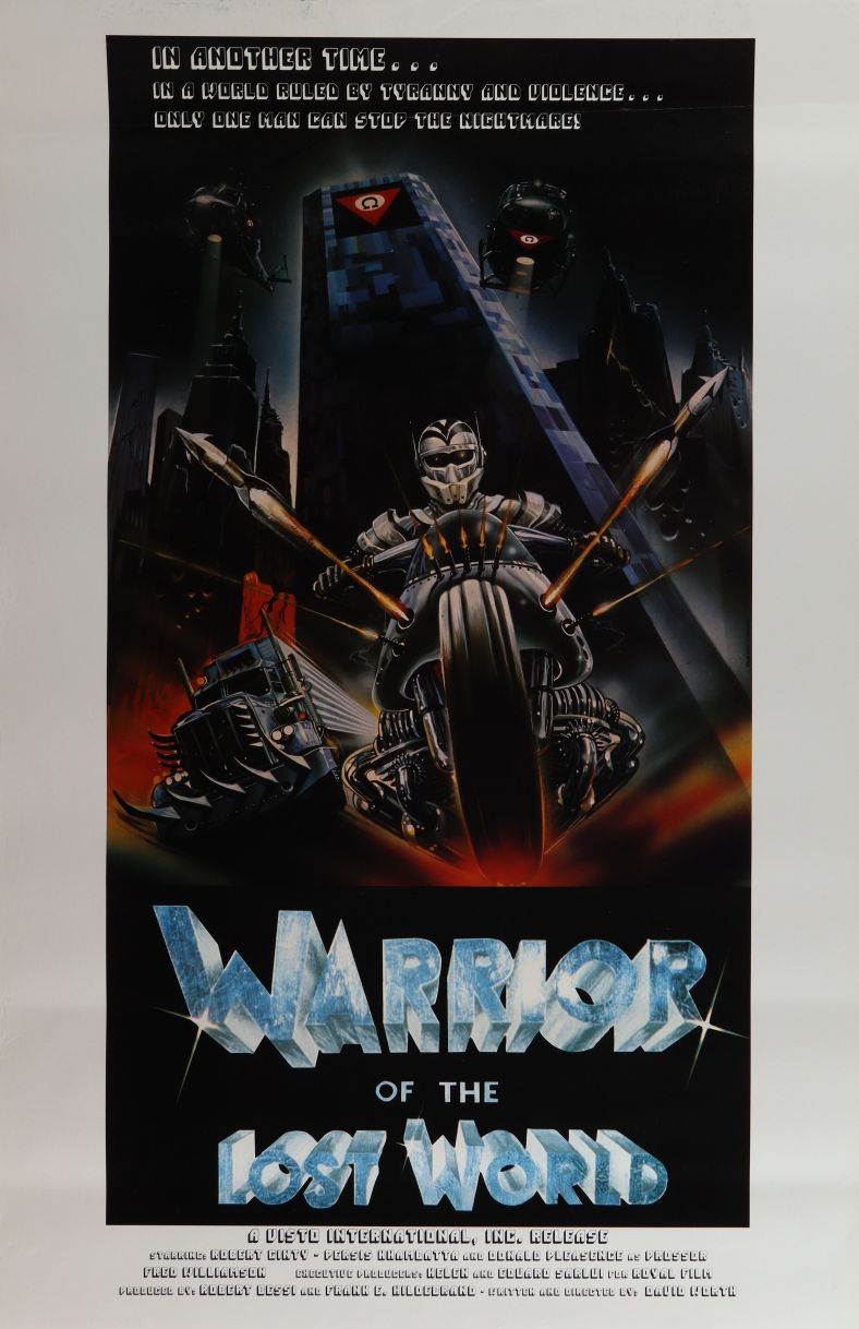 Warrior of the Lost World (1985) original theatrical movie poster - Final