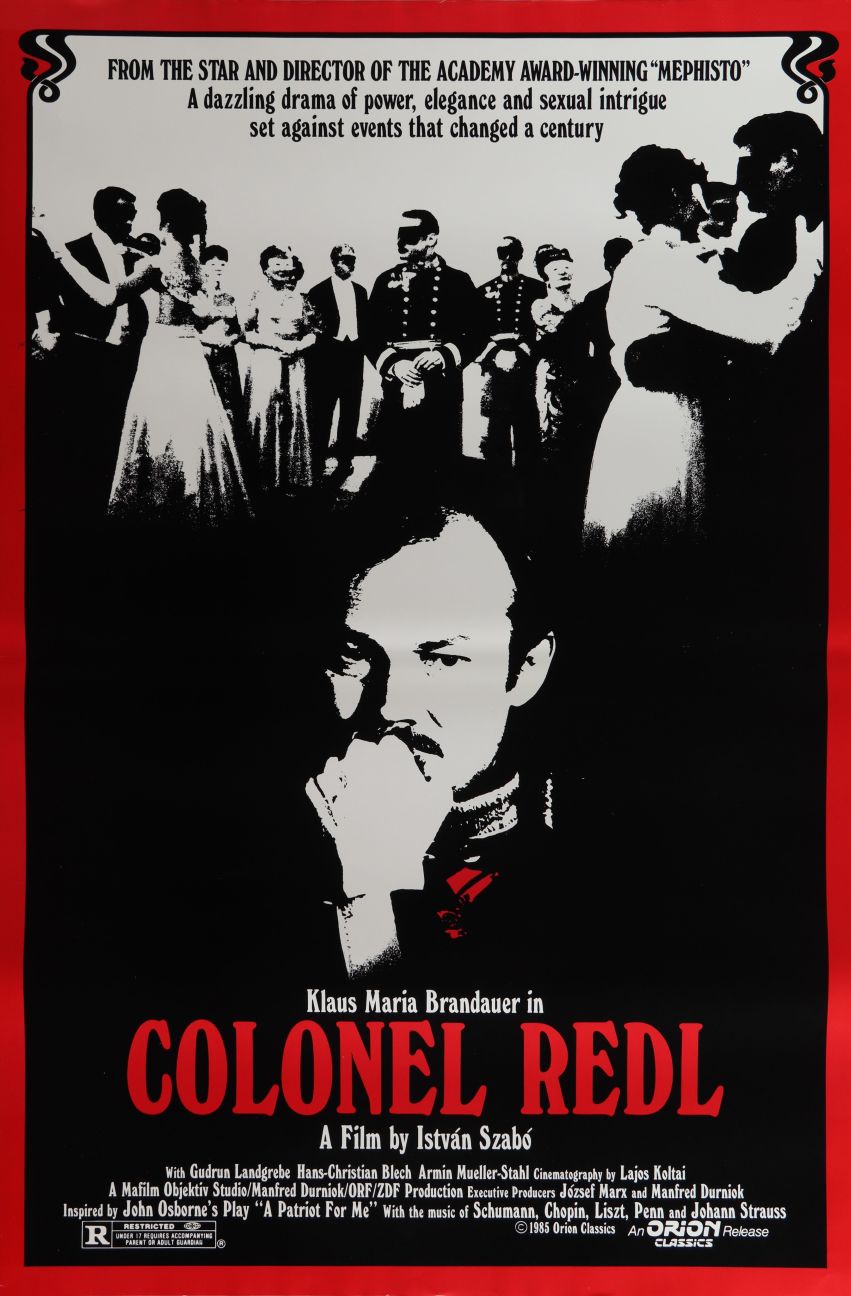Colonel Redl (1985) original theatrical movie poster - Final