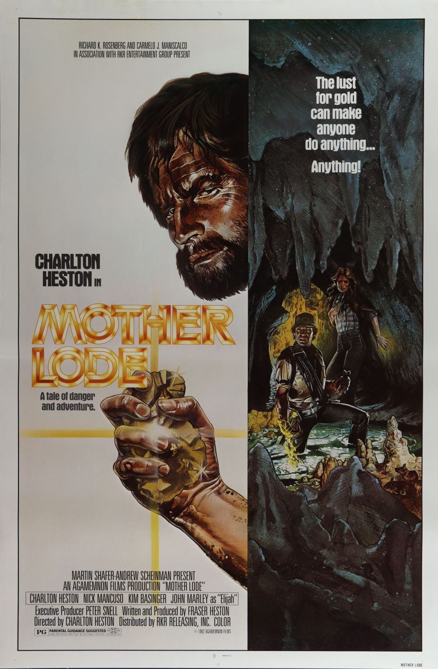 Mother Lode (1982) original theatrical movie poster - Final