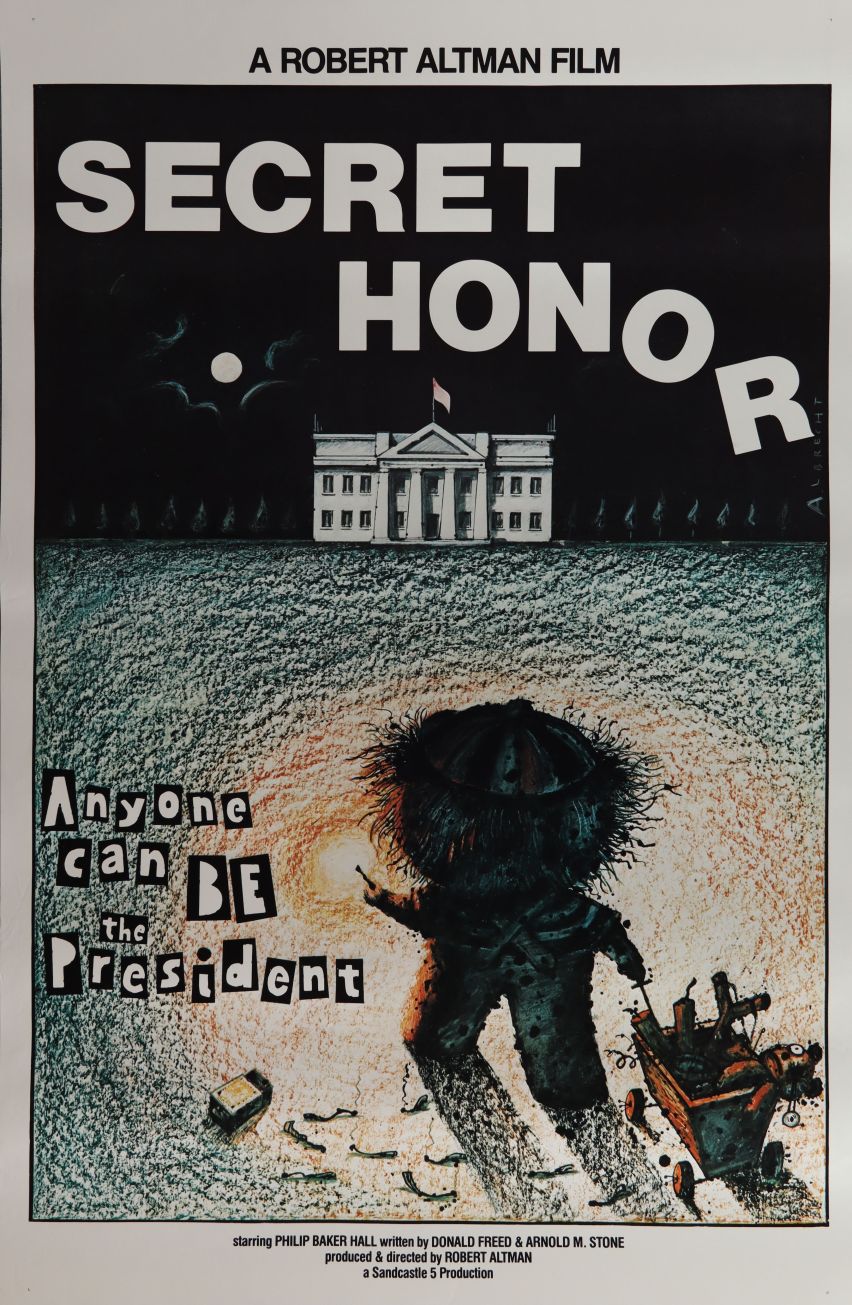Secret Honor (1985) original theatrical movie poster - Final