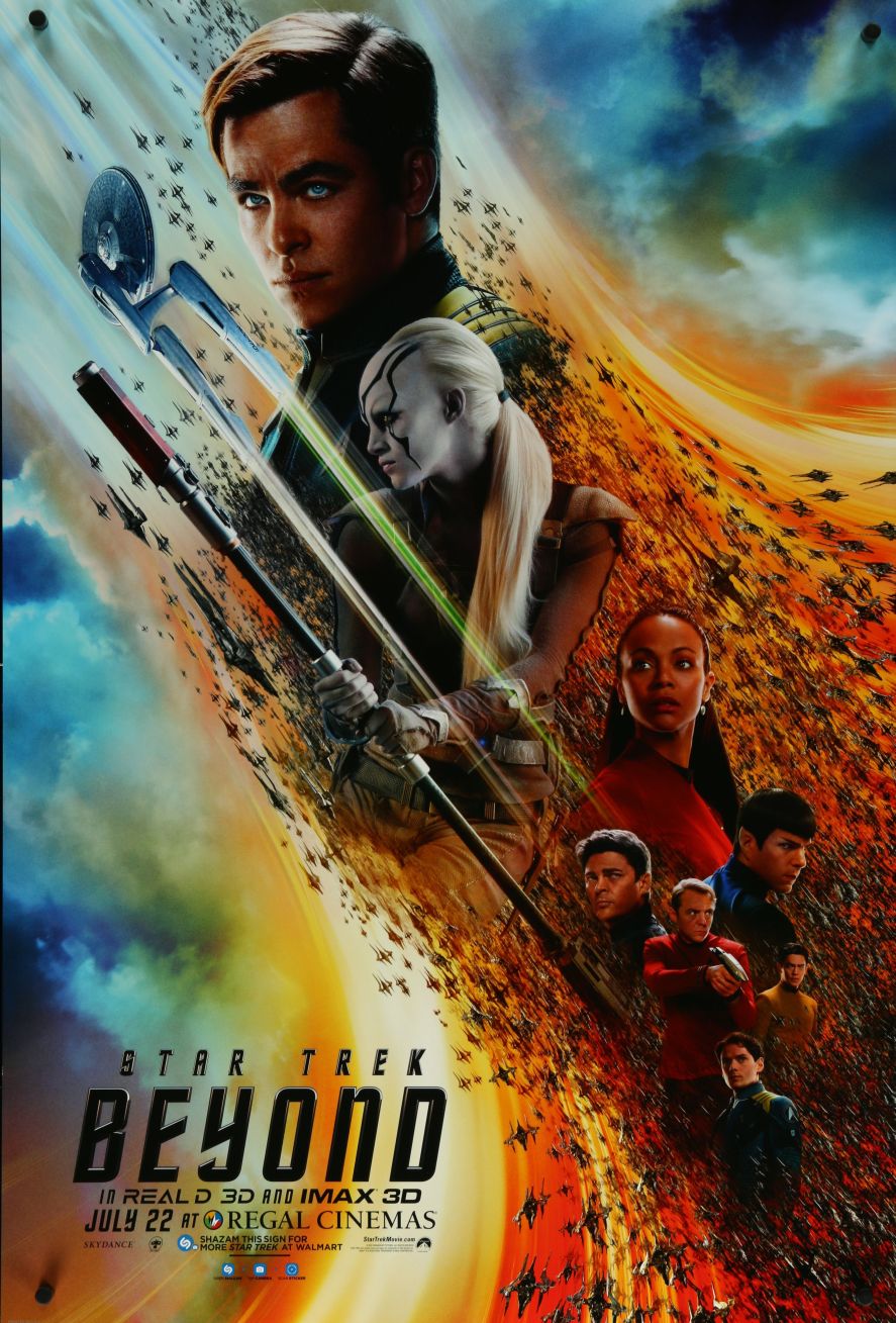 Star Trek Beyond (2016) original theatrical movie poster - Regal Exclusize