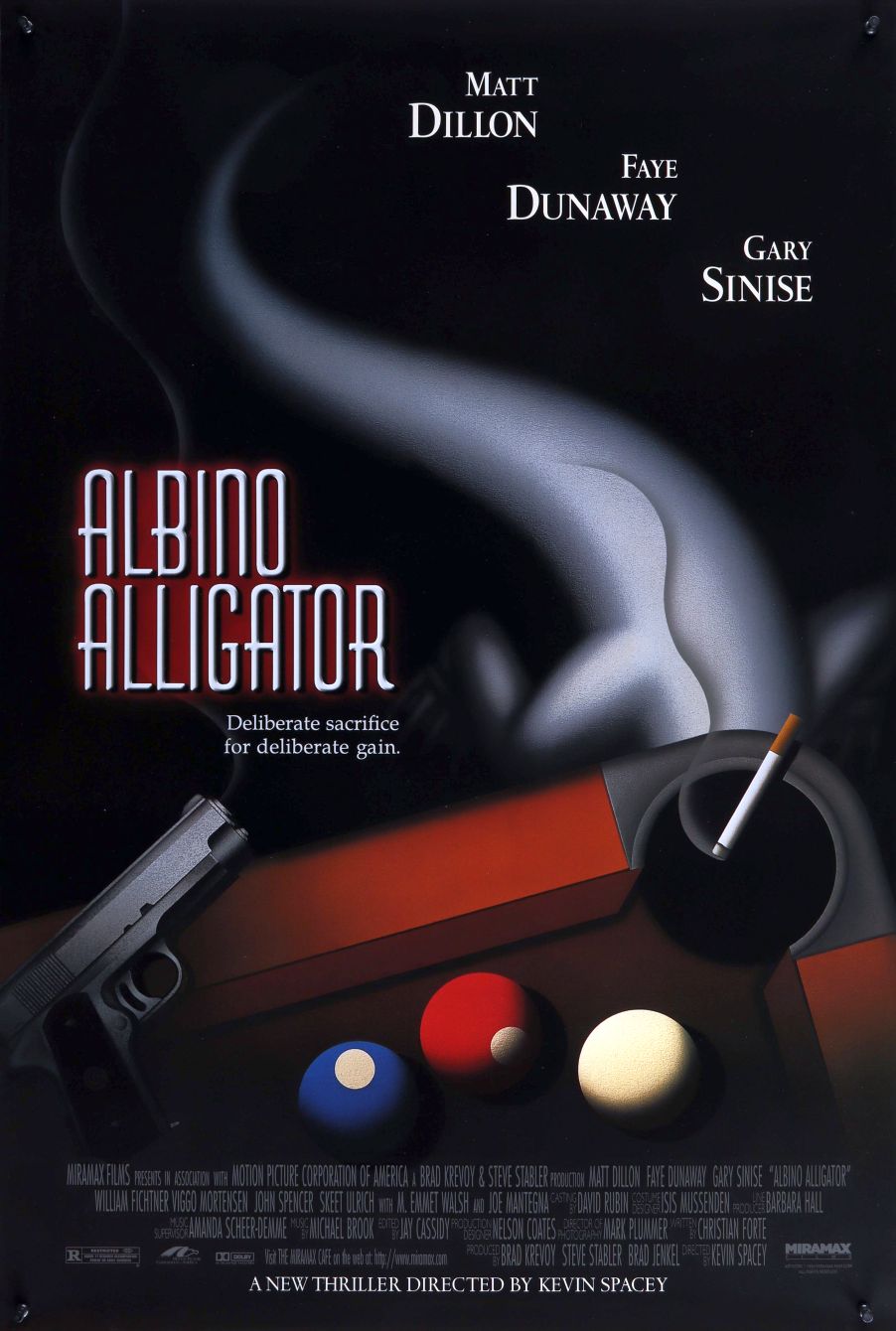 Albino Alligator (1997) original theatrical movie poster - Final