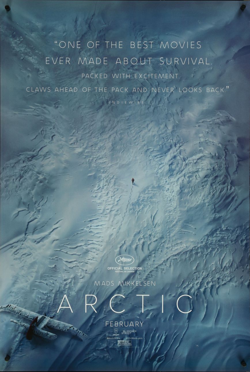 Arctic (2019) original theatrical movie poster - Final