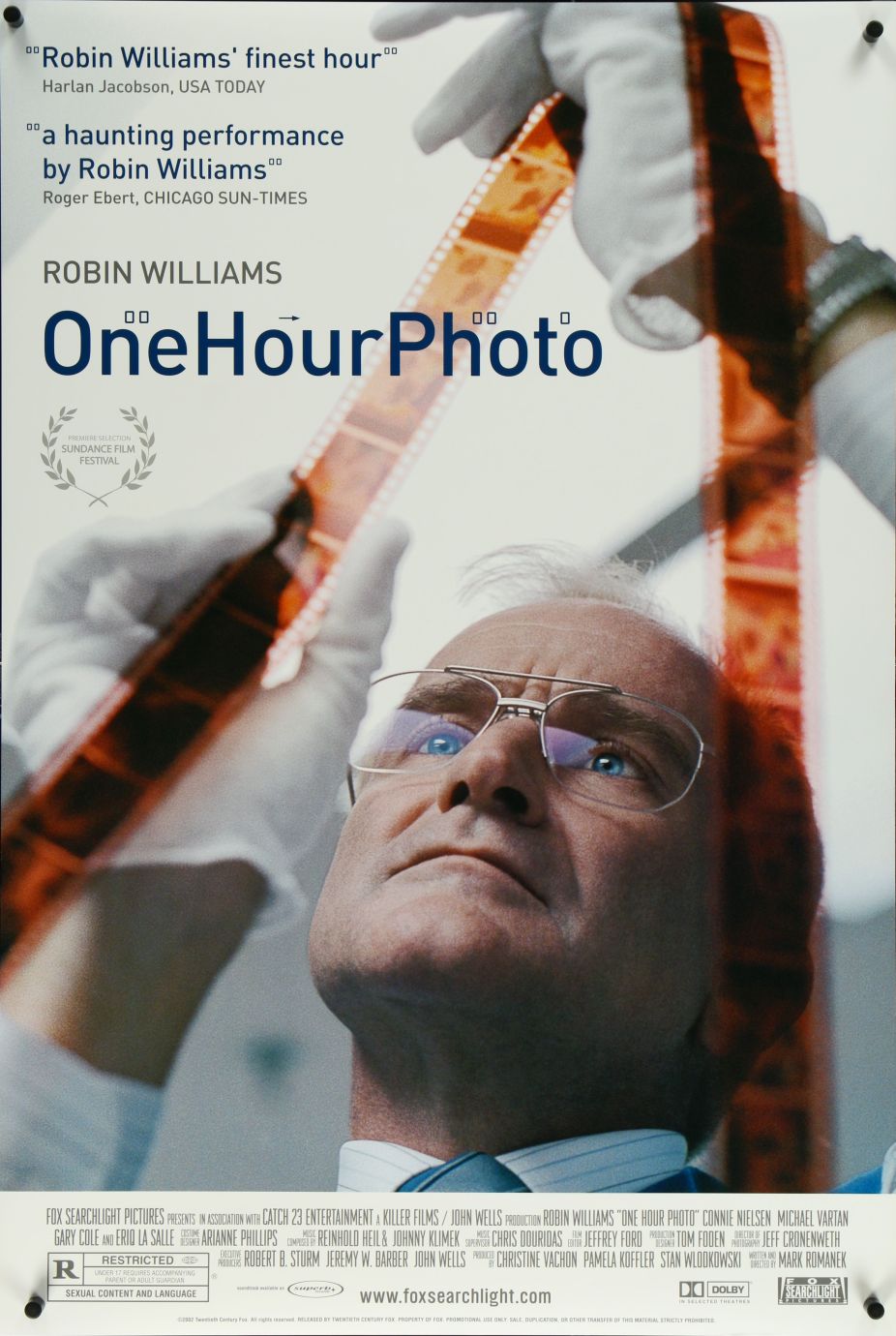 One Hour Photo (2002) original theatrical movie poster - Final