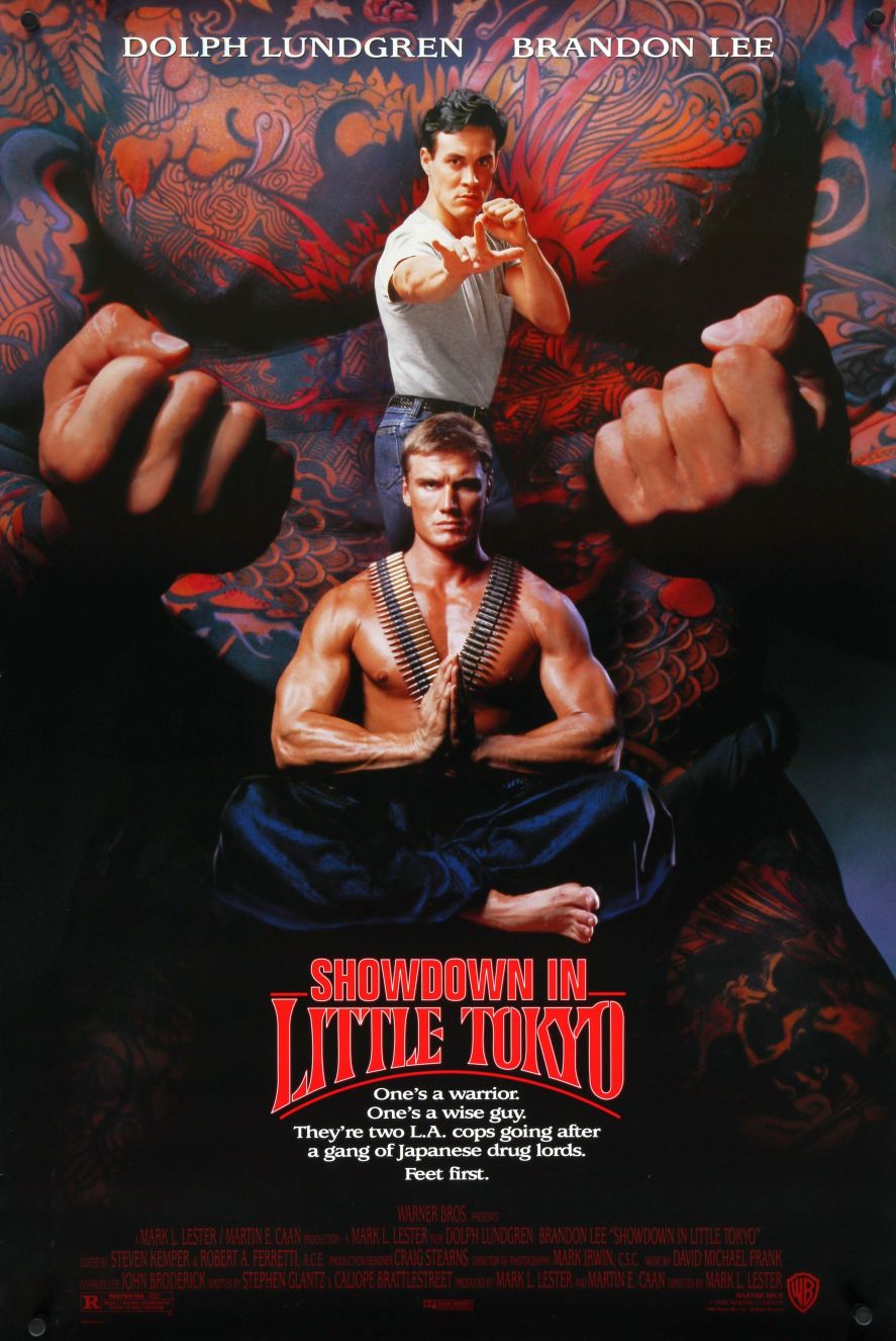 Showdown in Little Tokyo (1991) original theatrical movie poster - Final
