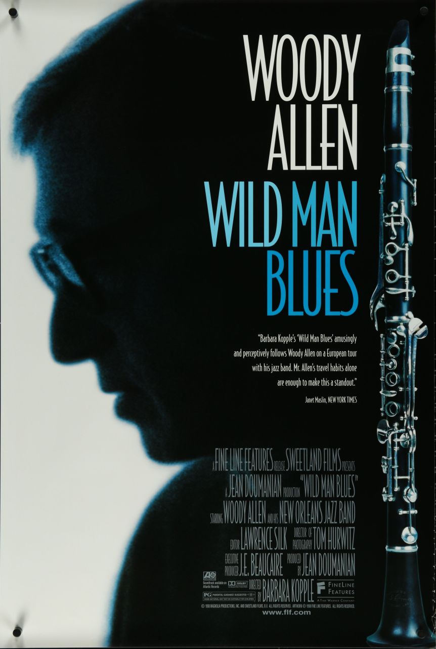 Wild Man Blues (1997) original theatrical movie poster - Final
