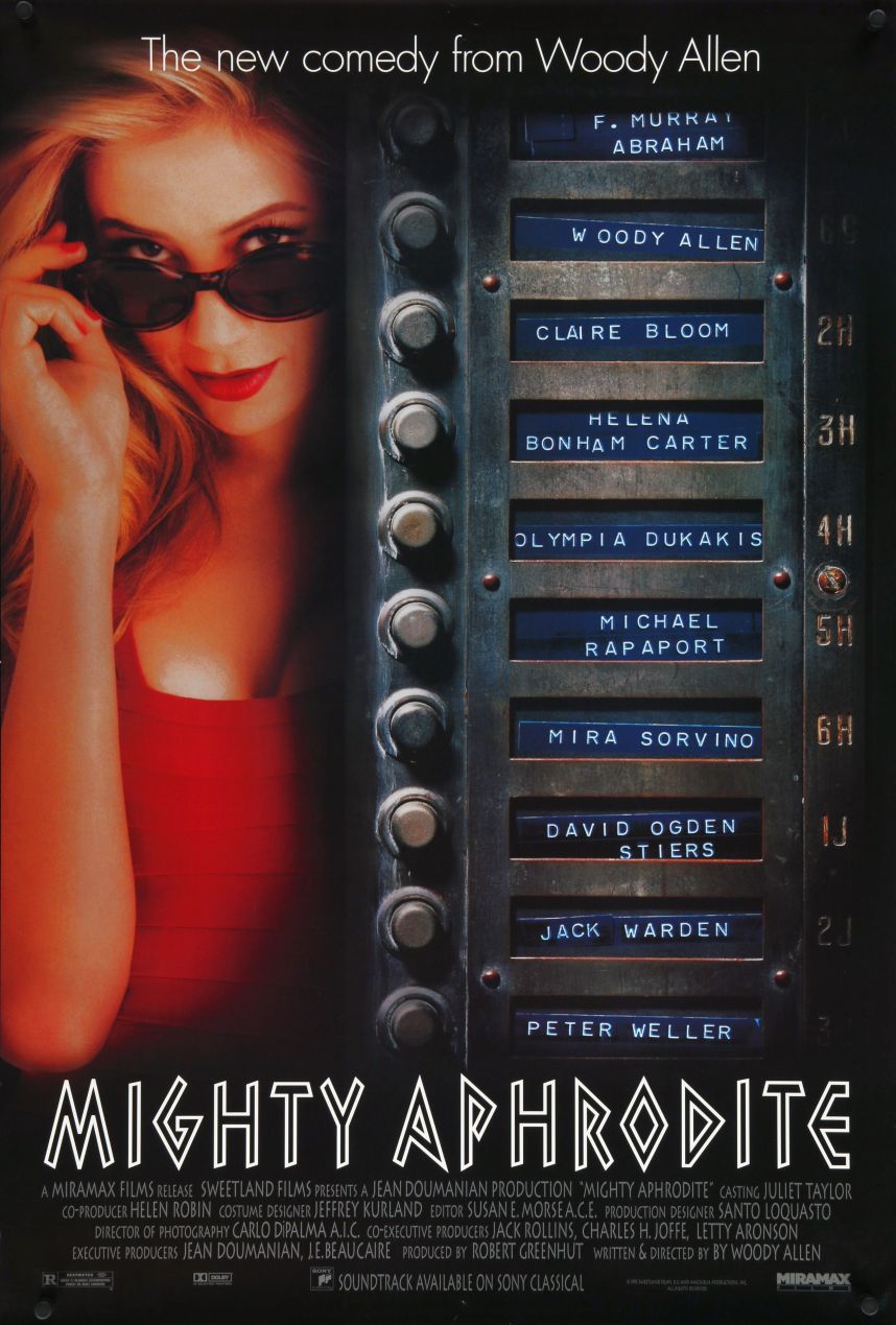 Mighty Aphrodite (1995) original theatrical movie poster - Style B