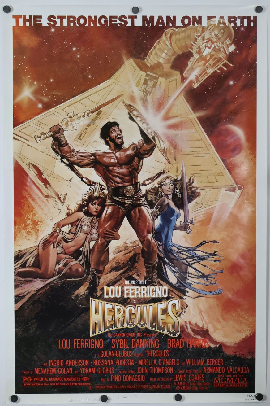 Hercules (1983) original theatrical movie poster - Final