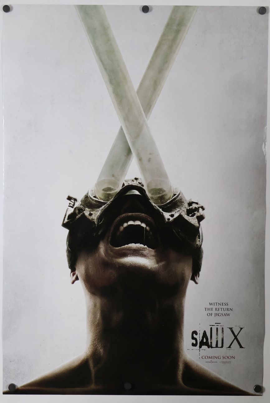 Saw X (2023) original theatrical movie poster - Final