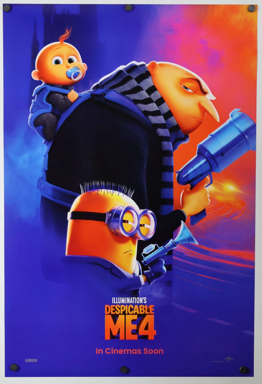 Despicable Me 4 (2024) original theatrical movie poster - International Advance