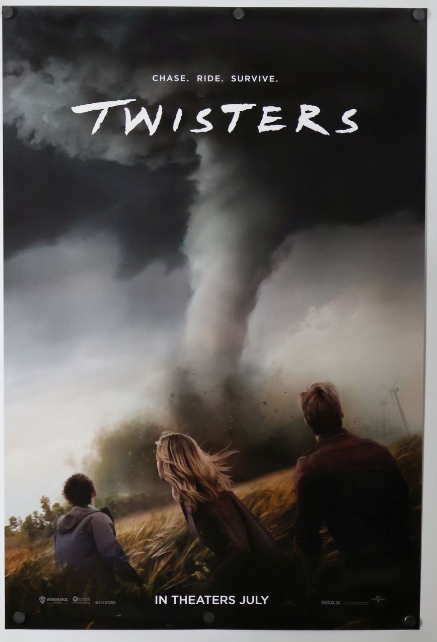 Twisters (2024) original theatrical movie poster - Advance