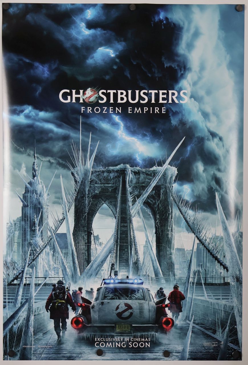 Ghostbusters Sequel (2024) original theatrical movie poster - International Advance B