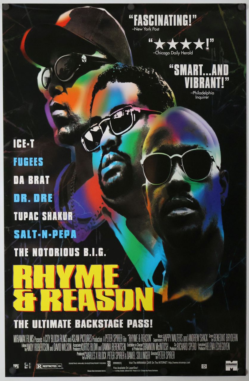 Rhyme & Reason (1997) original theatrical movie poster - Video