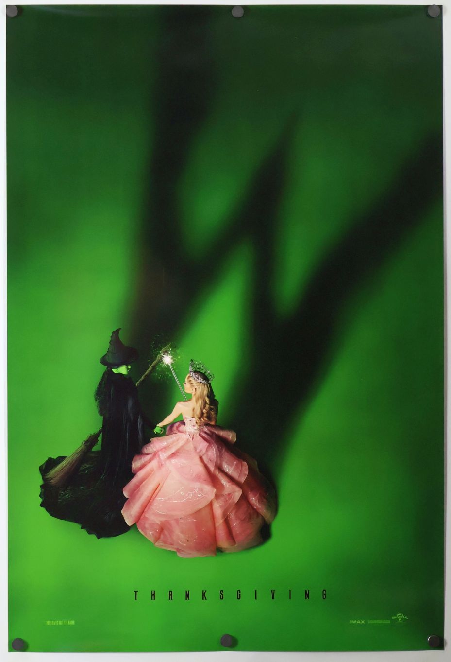 Wicked (2024) original theatrical movie poster - Advance