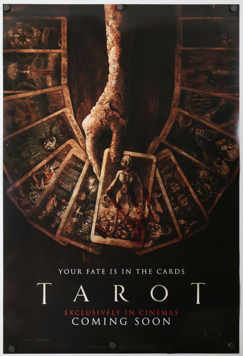 Tarot (2024) original theatrical movie poster - International Advance