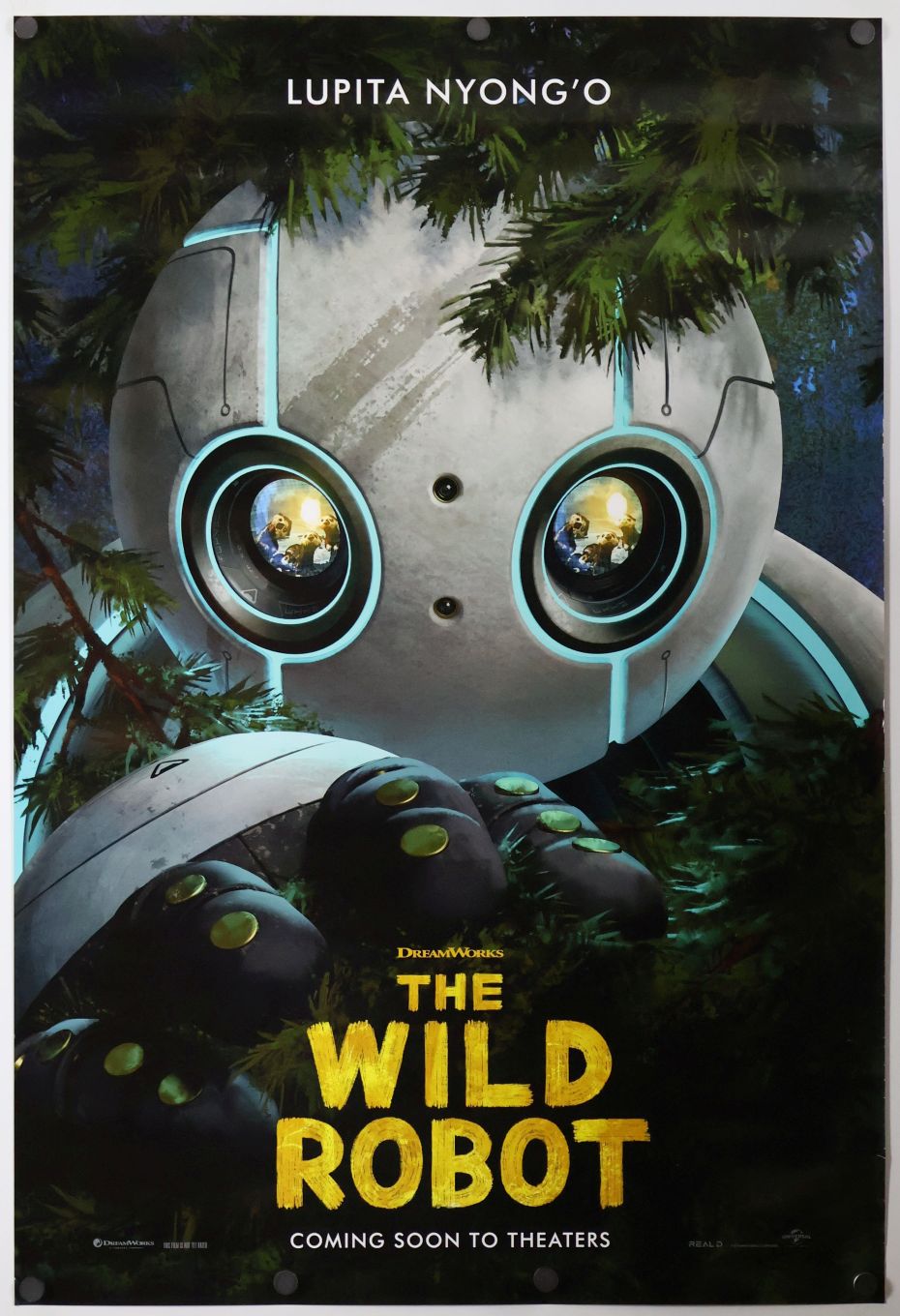 The Wild Robot (2024) original theatrical movie poster - Advance