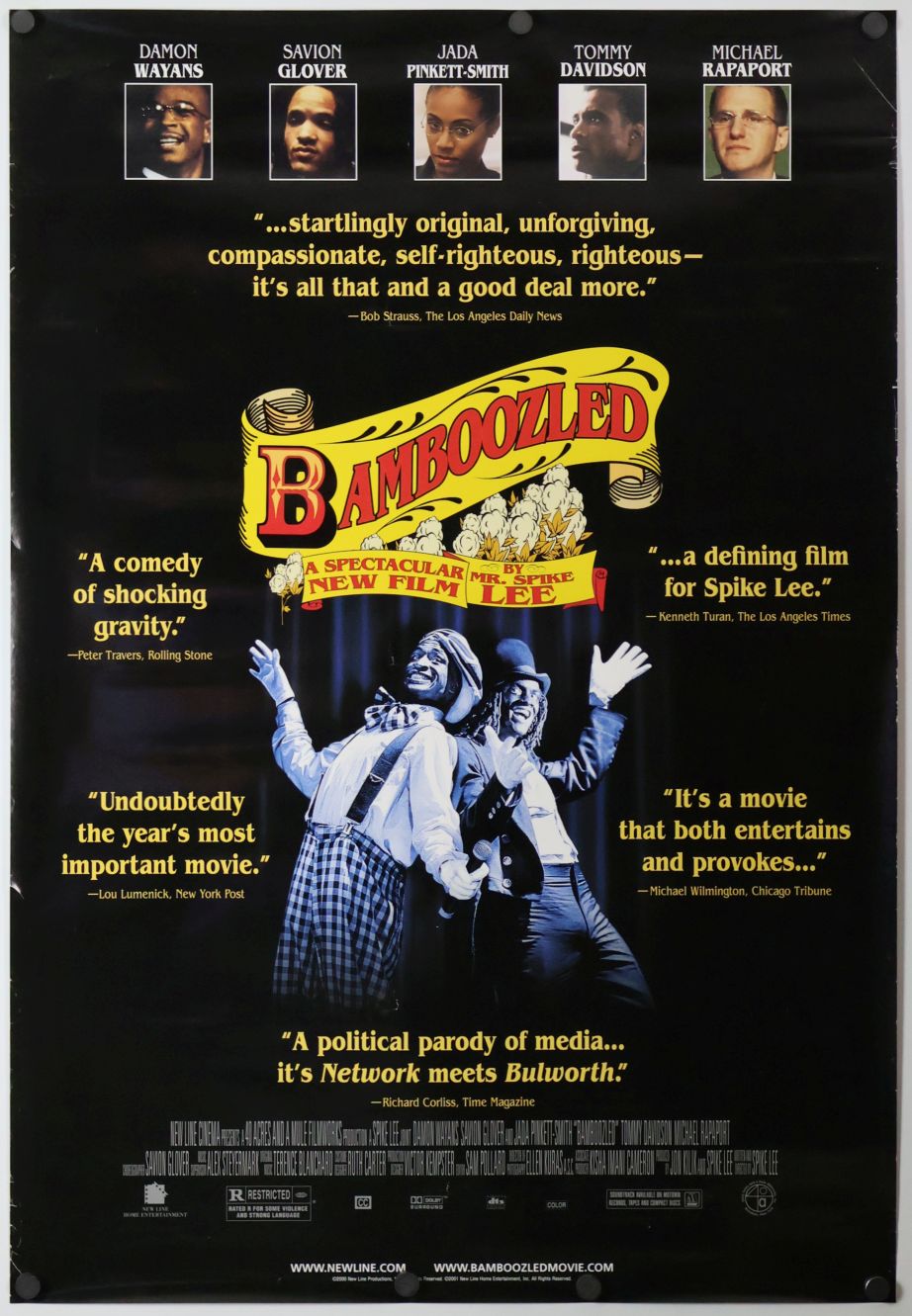 Bamboozled (2000) original theatrical movie poster - Video