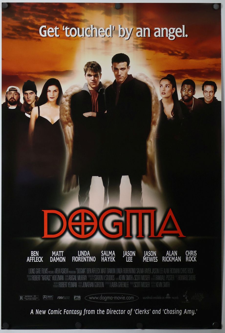 Dogma (1999) original theatrical movie poster - Final