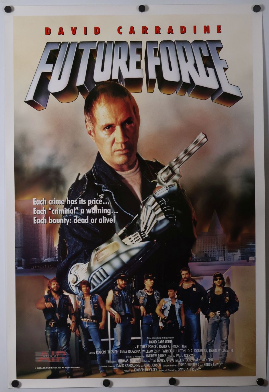 Future Force (1989) original theatrical movie poster - Final