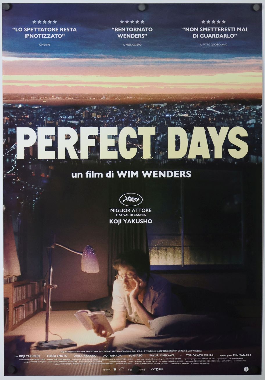 Perfect Days (2024) original theatrical movie poster - Final