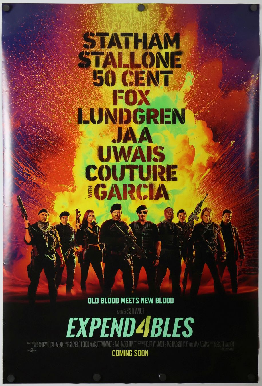 Expend4bles (2023) original theatrical movie poster - Final
