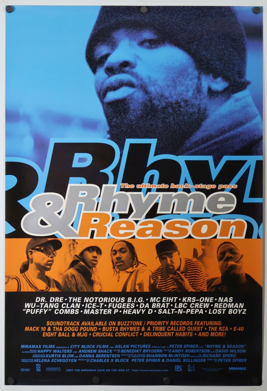 Rhyme & Reason (1997) original theatrical movie poster - Final