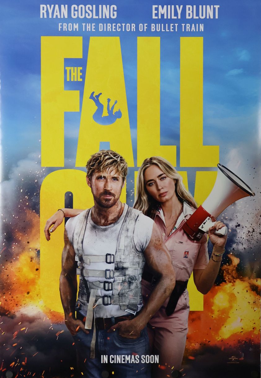 The Fall Guy (2024) original theatrical movie poster - International Final