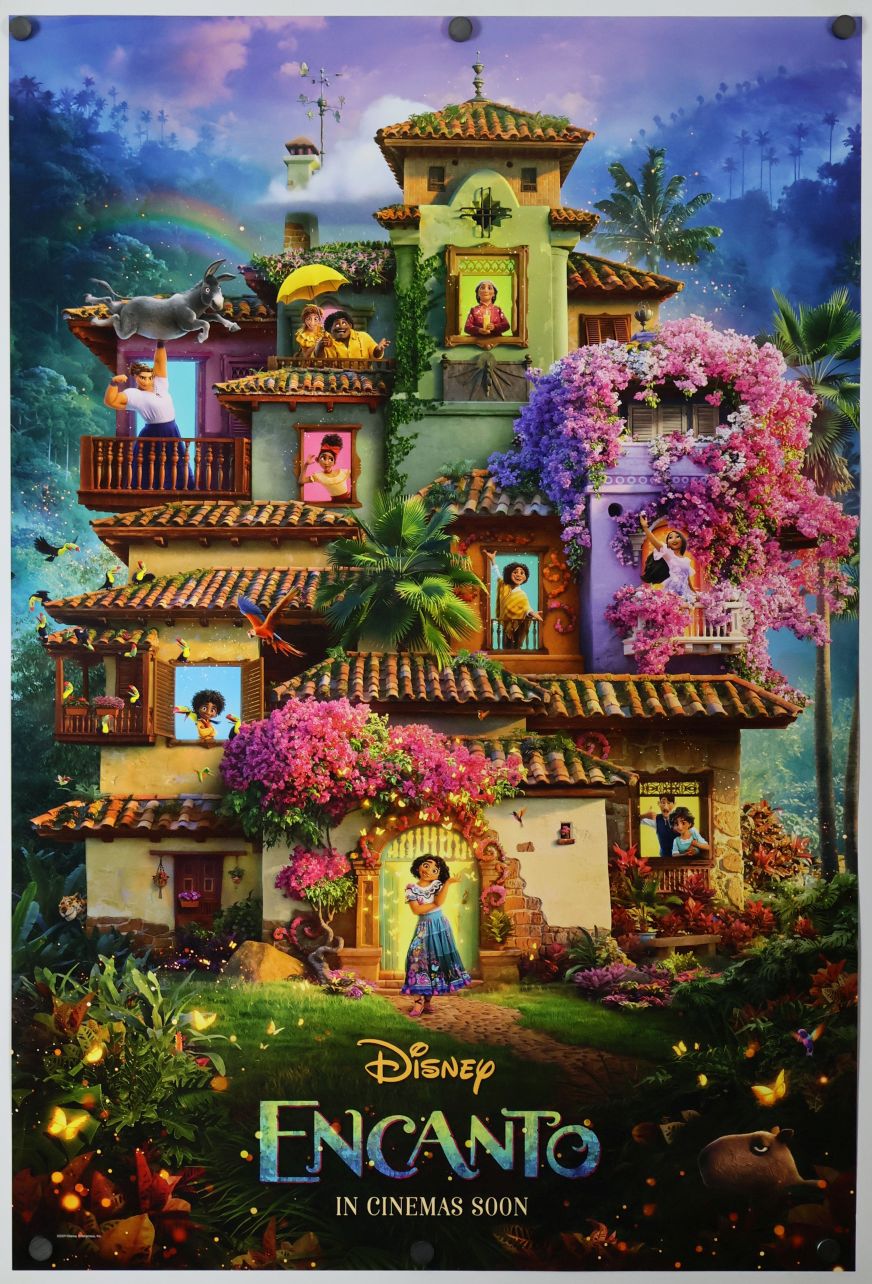 Encanto (2021) original theatrical movie poster - International Advance