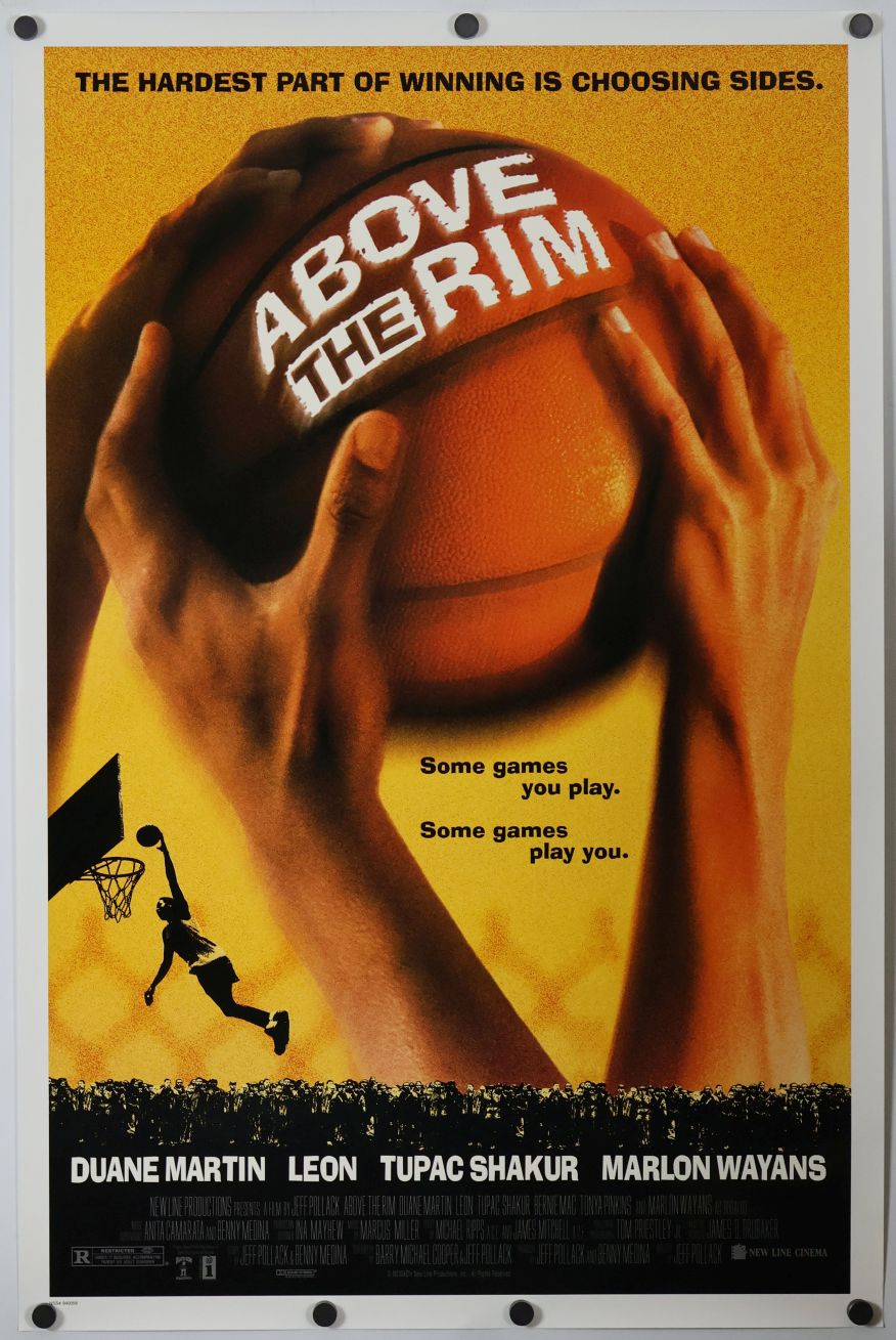 Above the Rim (1994) original theatrical movie poster - Final