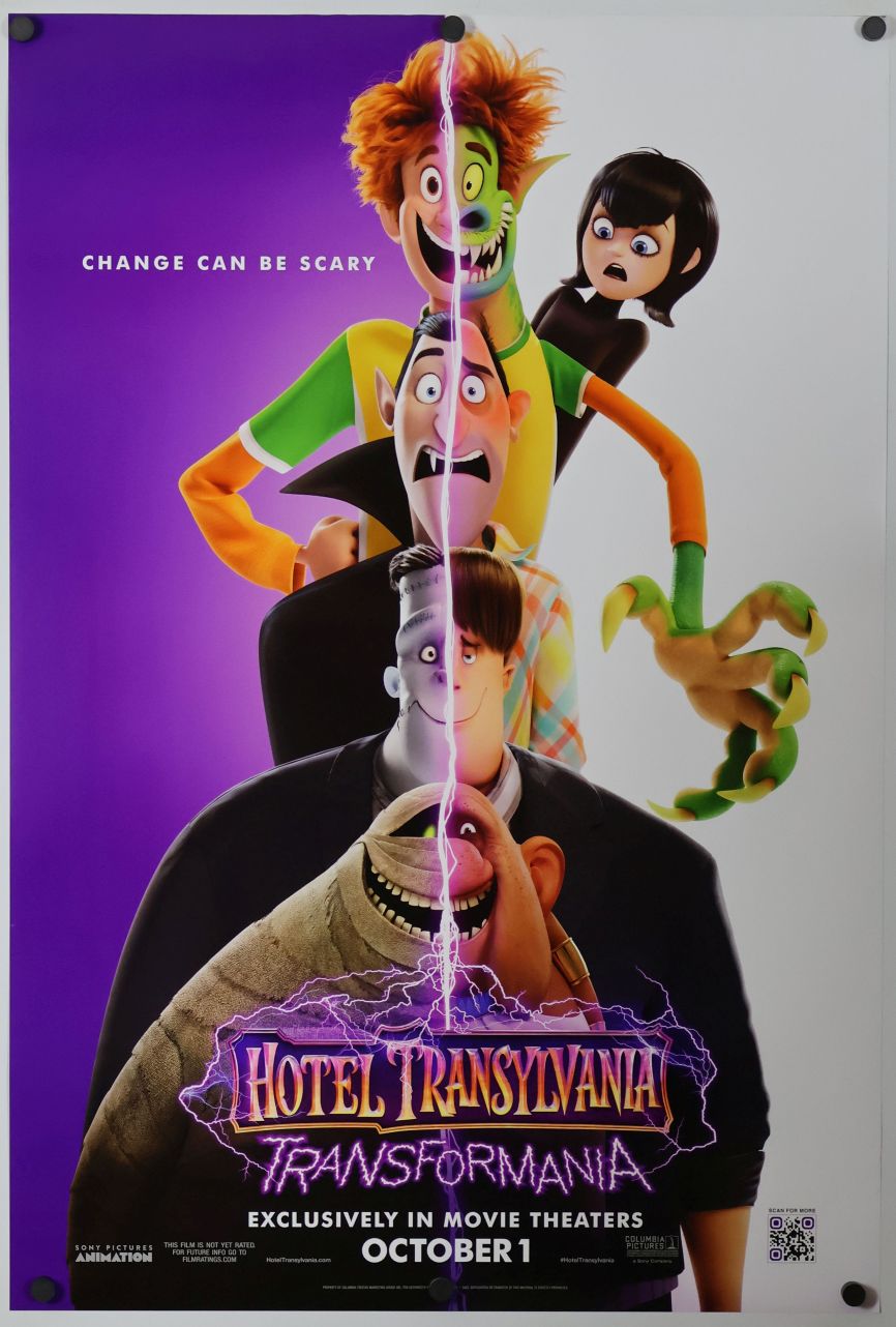 Hotel Transylvania 4: Transformania (2022) original theatrical movie poster - Final