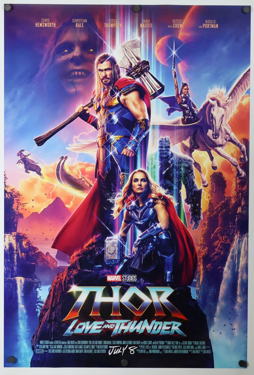 Thor: Love and Thunder (2022) original theatrical movie poster - Final