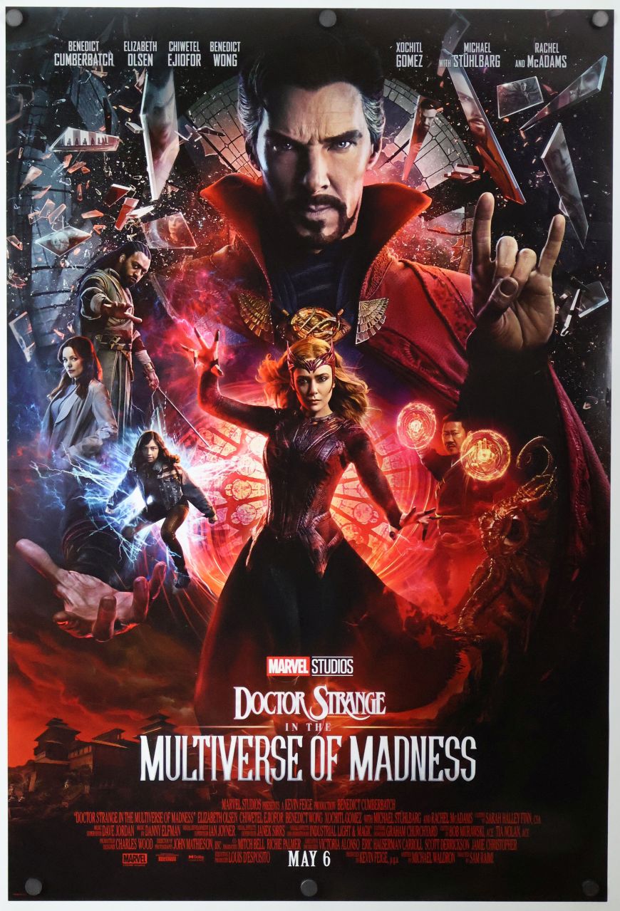 Doctor Strange in the Multiverse of Madness (2022) original theatrical movie poster - Final