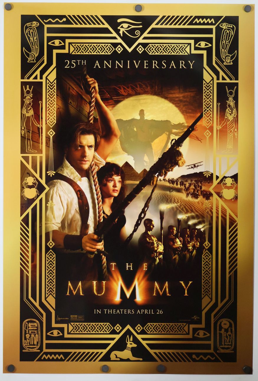 The Mummy (2024) original theatrical movie poster - Re-Release