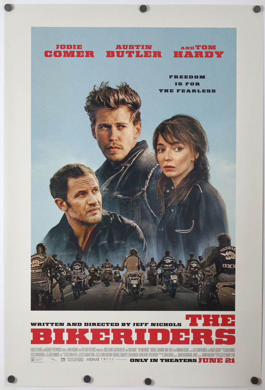 The Bikeriders (2023) original theatrical movie poster - Final
