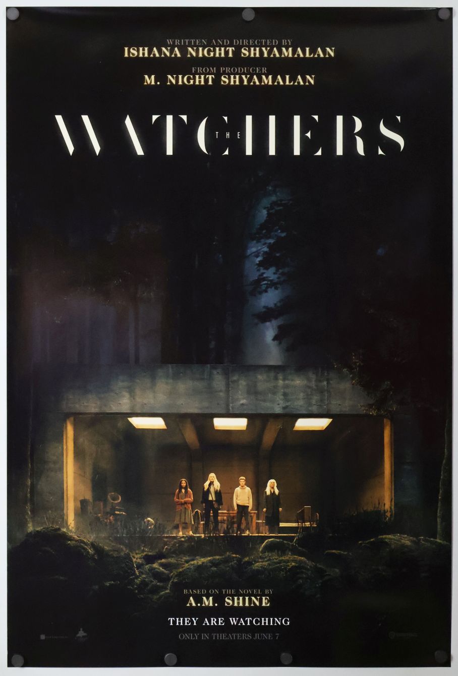 The Watchers (2024) original theatrical movie poster - Advance