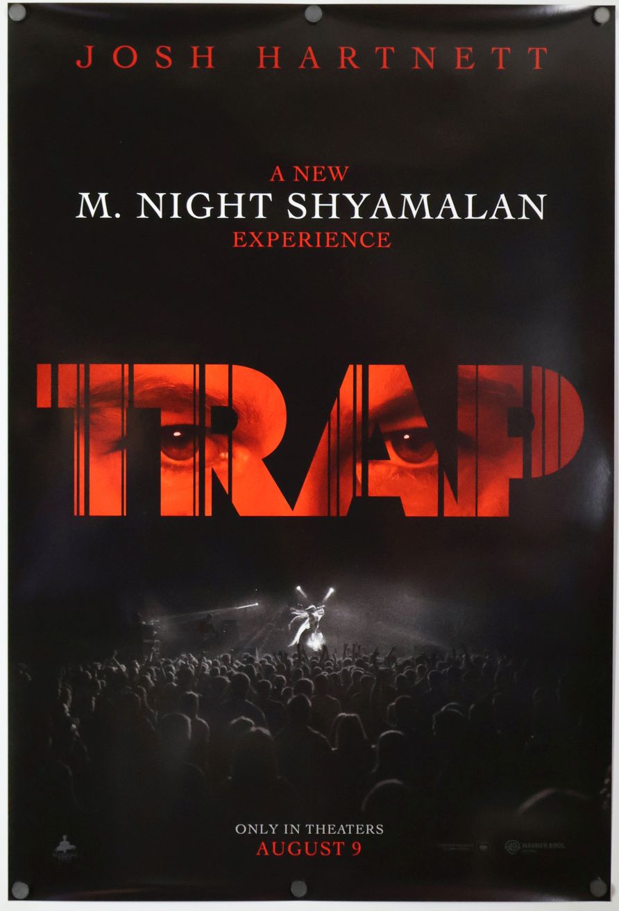 Trap (2024) original theatrical movie poster - Advance