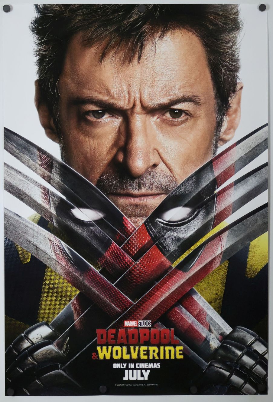 Deadpool & Wolverine (2024) original theatrical movie poster - International Style C
