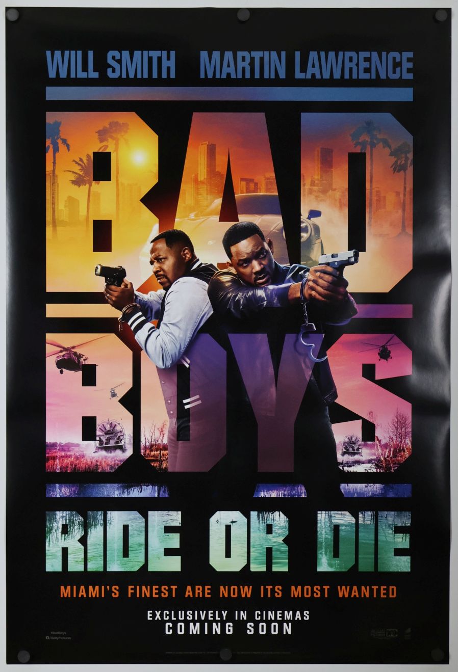 Bad Boys 4 (2024) original theatrical movie poster - International Advance