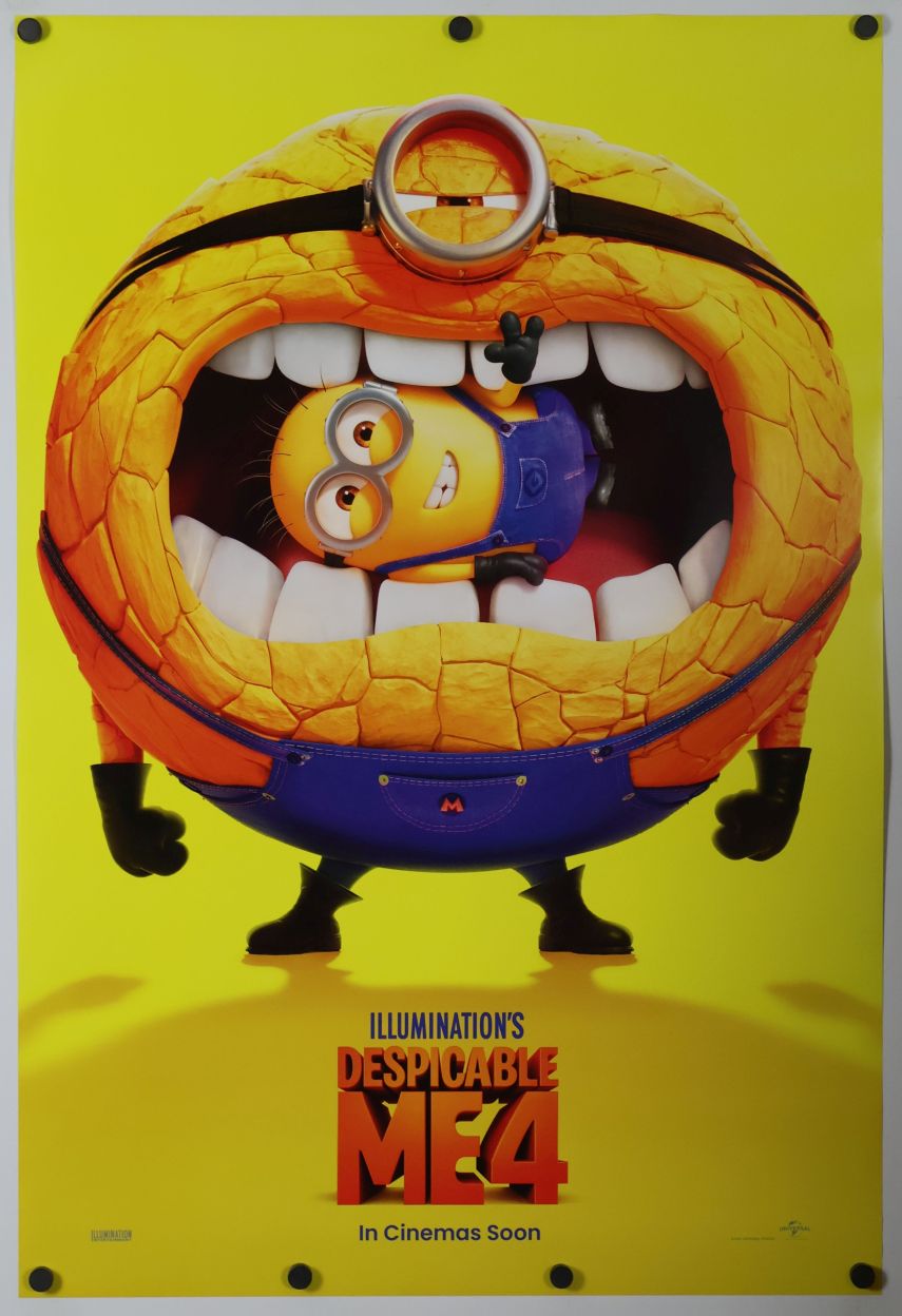 Despicable Me 4 (2024) original theatrical movie poster - International Advance B