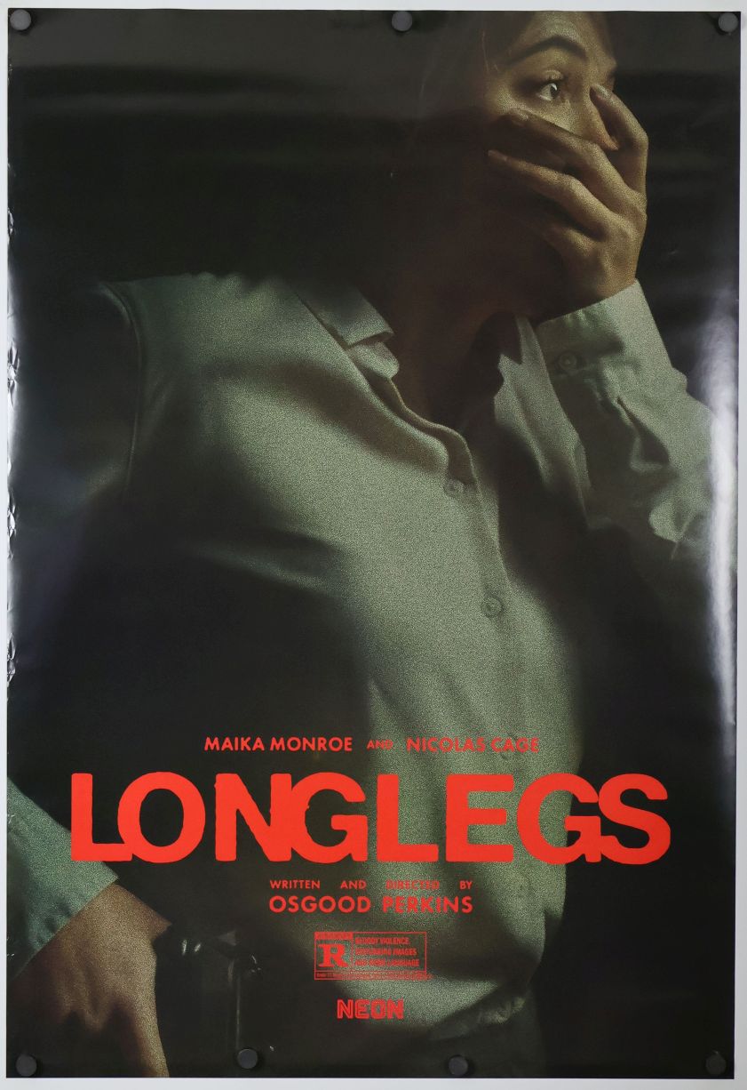 Longlegs (2024) original theatrical movie poster - Style B