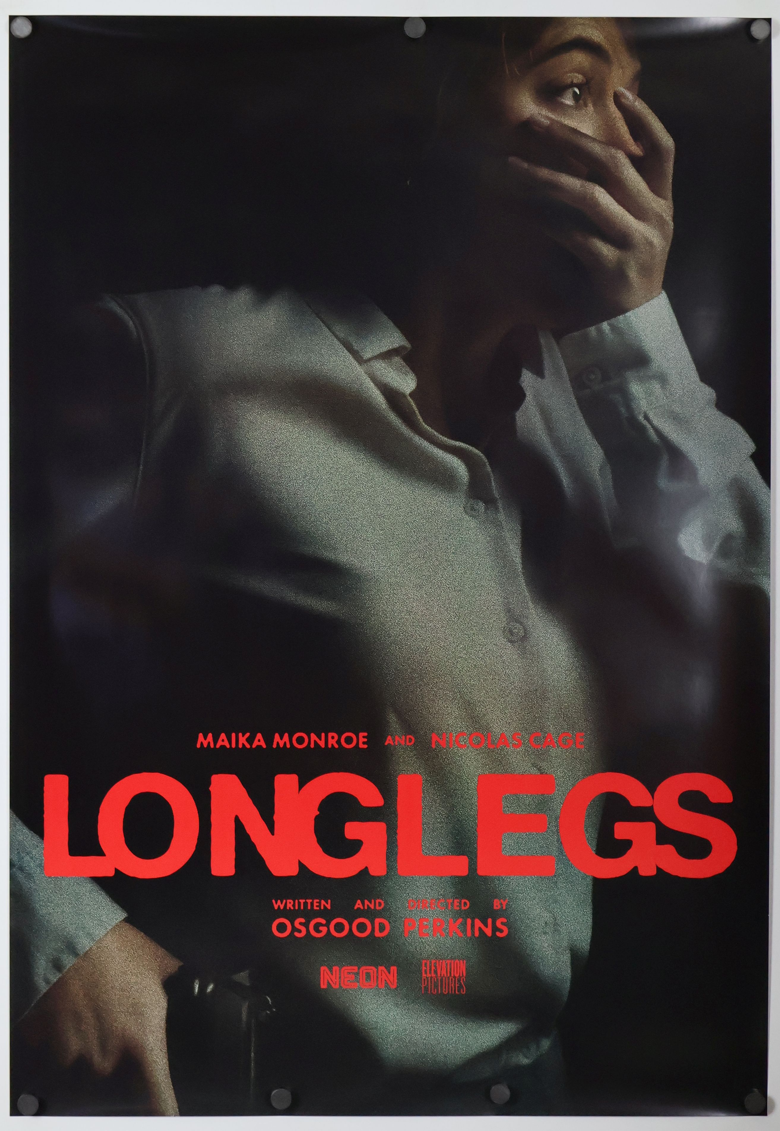 Longlegs (2024) original theatrical movie poster - Final